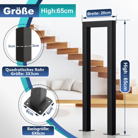 2x Wasserspender Ständer U-Form Metall - Für 5-Gallonen Krüge, Staubdichtes Ventil
