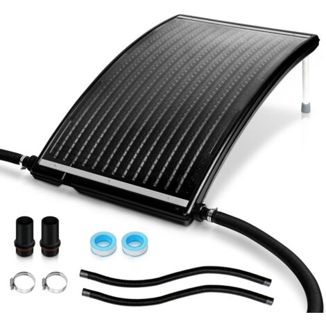 SWANEW 1x Solarheizung Sonnenkollektor Poolheizung Warmwasser 110x69x14cm