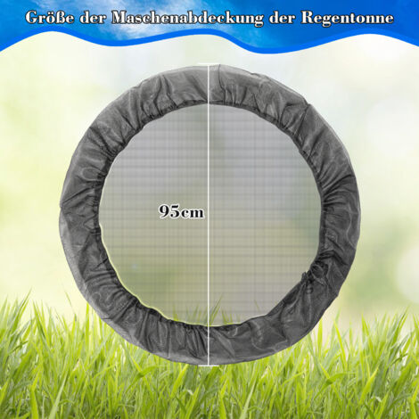 Lasuroa 2x Wasserpumpen-Filterbeutel 40x30,3cm - Netz-Beutel Mit Kordelzug Für Teich