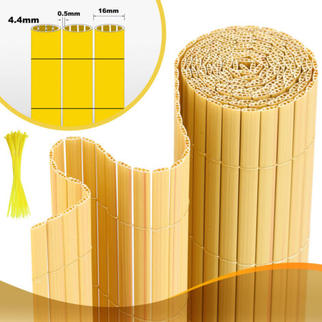 SWANEW PVC Sichtschutzmatte PVC Sichtschutzzaun Windschutz fur Garten