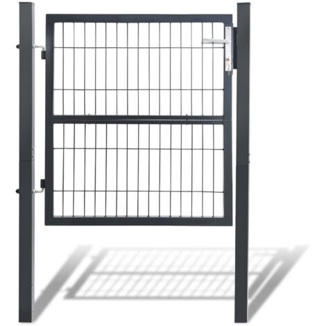 SWANEW Gartentor Gartentür Zauntür Zauntor Gartenpforte Pforte