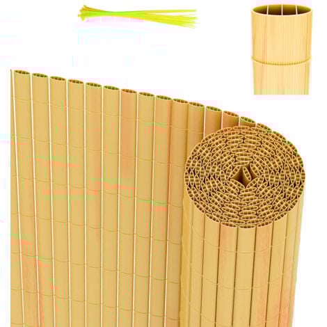 SWANEW PVC Sichtschutzmatte PVC Sichtschutzzaun Windschutz fur Garten