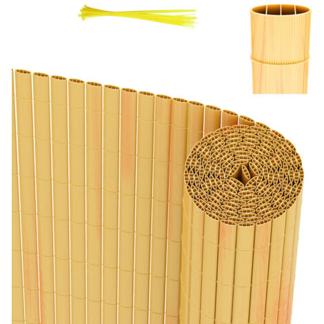 SWANEW PVC Sichtschutzmatte PVC Sichtschutzzaun Windschutz fur Garten