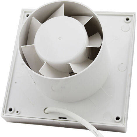 Silent Badezimmerventilator-Abluft-Set, 100 Mm Durchmesser, Decken