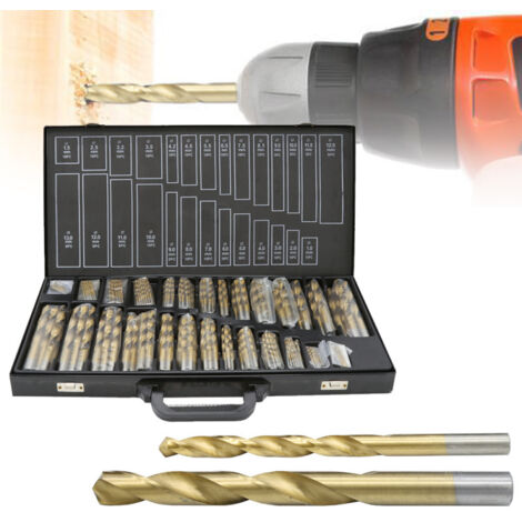 AnzeigeHSS TiN Spiralbohrer, 3,9mm, 10er Pack