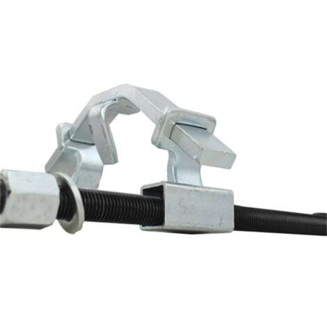 SWANEW Federspanner 3-tlg. - bis 1500kg / 1,5t belastbar - 280mm Spannweg - für Spiralfedern - Universal Werkzeug Federstecker Montagespanner Federn Spannen KFZ