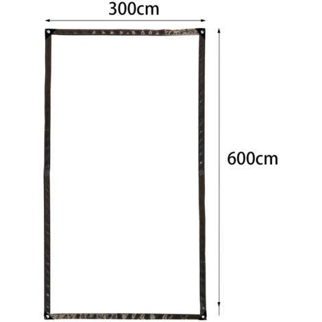 Zebro Plane 30,6 X 50,8 Cm – 10 Mm Dick, Wasserdicht, Mit Ösen, Für Camping, Zelt & Outdoor