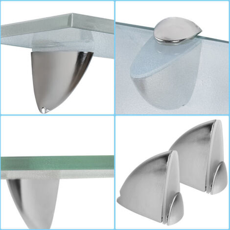 XSJZ Badregal, Einschichtiges Wandregal Aus Glas F? Produktbild-Vorschau 5