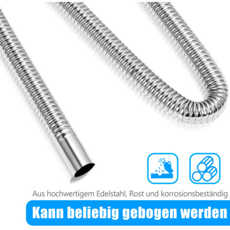 Diesel Standheizung Abgasrohr Abgasschlauch 75mm Mit Ausströmer