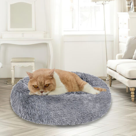 Mucola Terbett Hundebett Hundesofa Katzenbett 60cm Grau Hundekssen