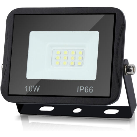 Projecteur LED Extérieur DEPMOG IP66 - 50 000h, Lumière Froide Ou Chaude, Pour Chantier/jardin