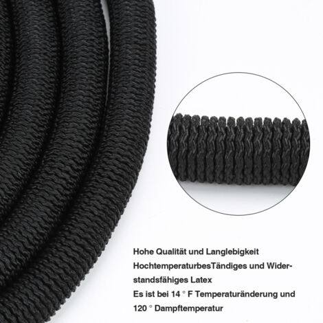 ENNSOO Gartenschlauchdüse Aus Messing – Verstellbarer Sprühkopf Mit Hochdruck & Kehrdüse Für Garten, Auto Und Terrasse