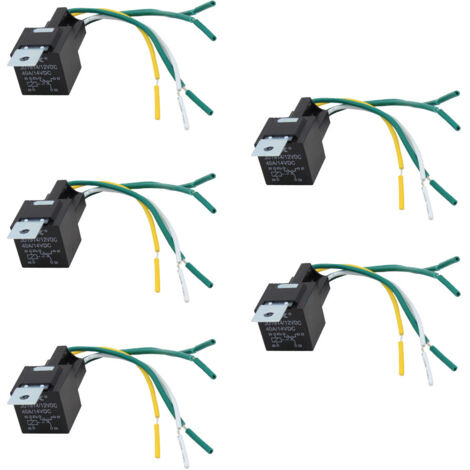 SWANEW 10X KFZ Relais Öffner Wechselrelais 12V 40A für Auto