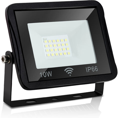 LED Fluter mit Bewegungsmelder IP66 RGB Strahler Außenleuchte 10W 100W 