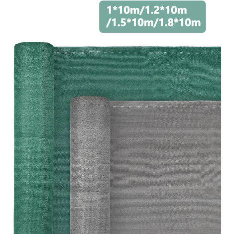 PWS Schattiernetz 2x25m – Robuster Sichtschutz Für Garten, Balkon & Terrasse