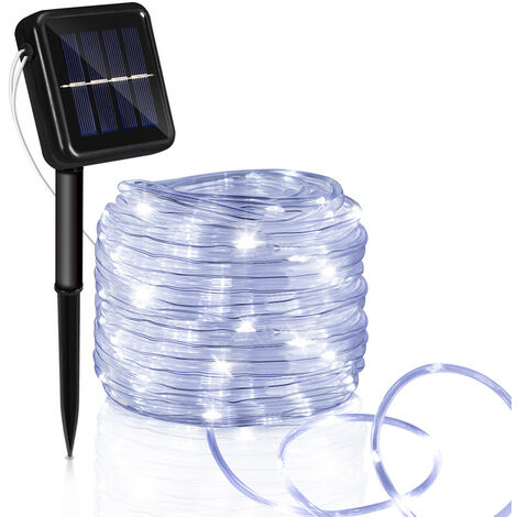 Solar Lichtschlauch LED Lichterschlauch Lichterkette Außen