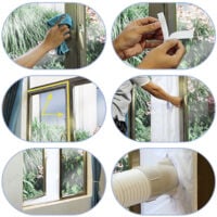 Lüftungsisolator Für Wohnmobile - Wasserdichte Fensterdämmung Mit Reflektion