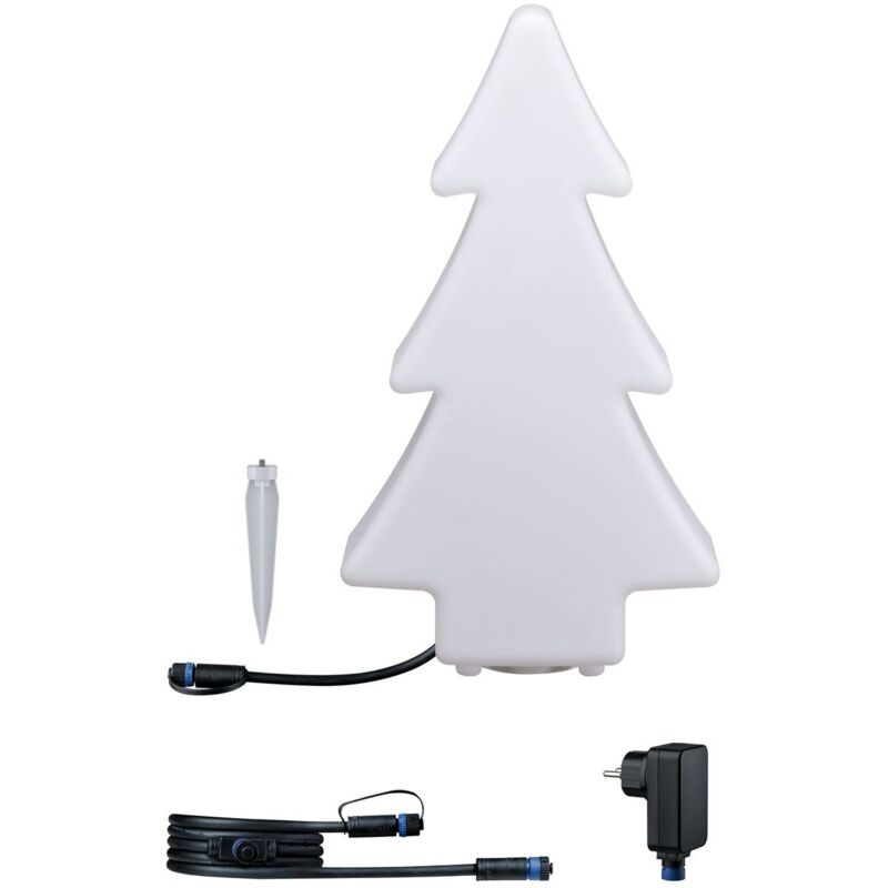 Paulmann 5020 Plug & Shine Weihnachts-Bundle Baum 3.000K IP44/67/68 | Lichterketten