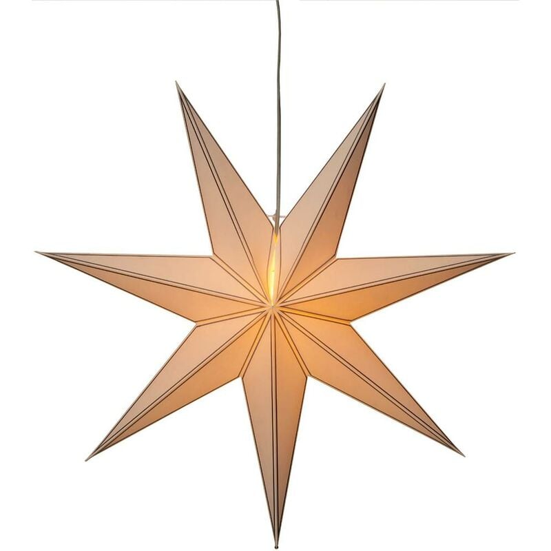Star Trading 231-83 Weihnachtsdekoration PAPIERSTERN NICOLAS E14