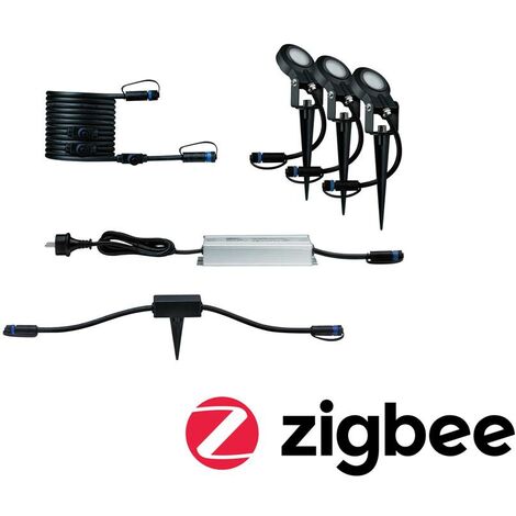 Shine Sting Zigbee Outdoor-Bundle Paulmann Smart & Plug 5028