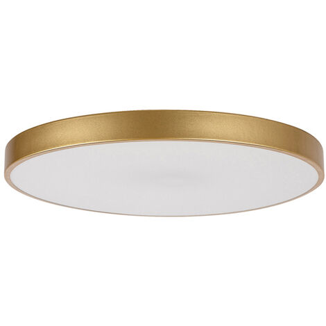 Rabalux 3527 LED Deckenleuchte – Mattweiß Mit Braunen Akzenten, 24W, Dimmbar, 41,5cm Länge