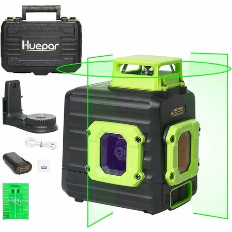 Huepar - GL01G Lunettes d'Amélioration Laser Vert - Améliorer la