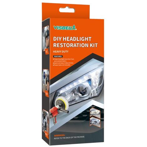 Visbella Kit de restauration des phares du voiture kit de réparation à prix  pas cher