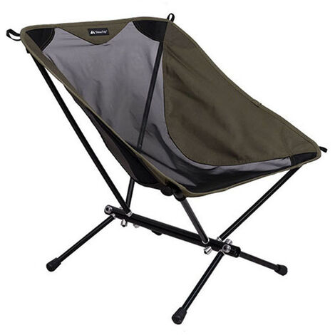 ShineTrip Camping Chair Lightweight Folding Camp Chair Aluminum Alloy Moon Chair with Storage Bag