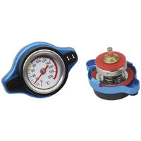 Universal Thermo Thermostatic Radiator Cap Cover with Water Temperature Gauge