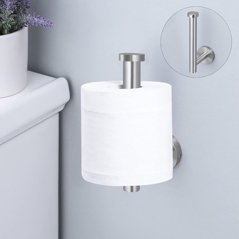 Toilet Roll Holder Stainless Steel Toilet Paper Holder Tissue Dispenser For  Bathroom And Kitchen Contemporary Style Wall Mounted Polished Steel