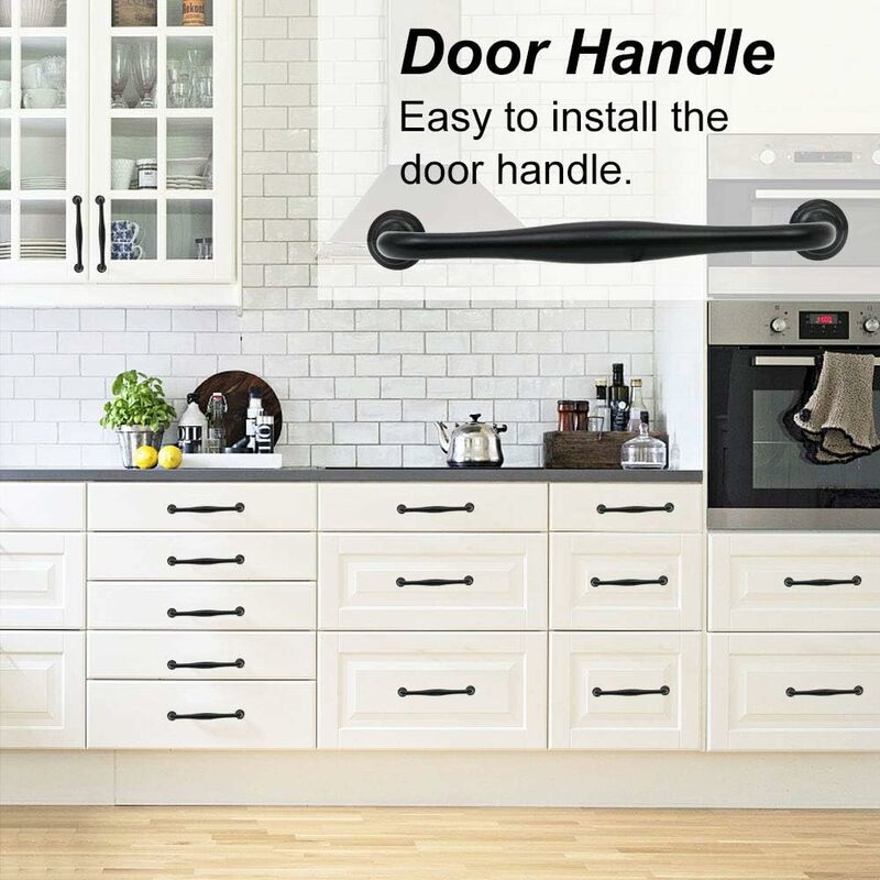 10pcs Door Knobs Kitchen Drawer Handles Stainless Steel Door Handles For  Kitchen Cupboard Bathroom