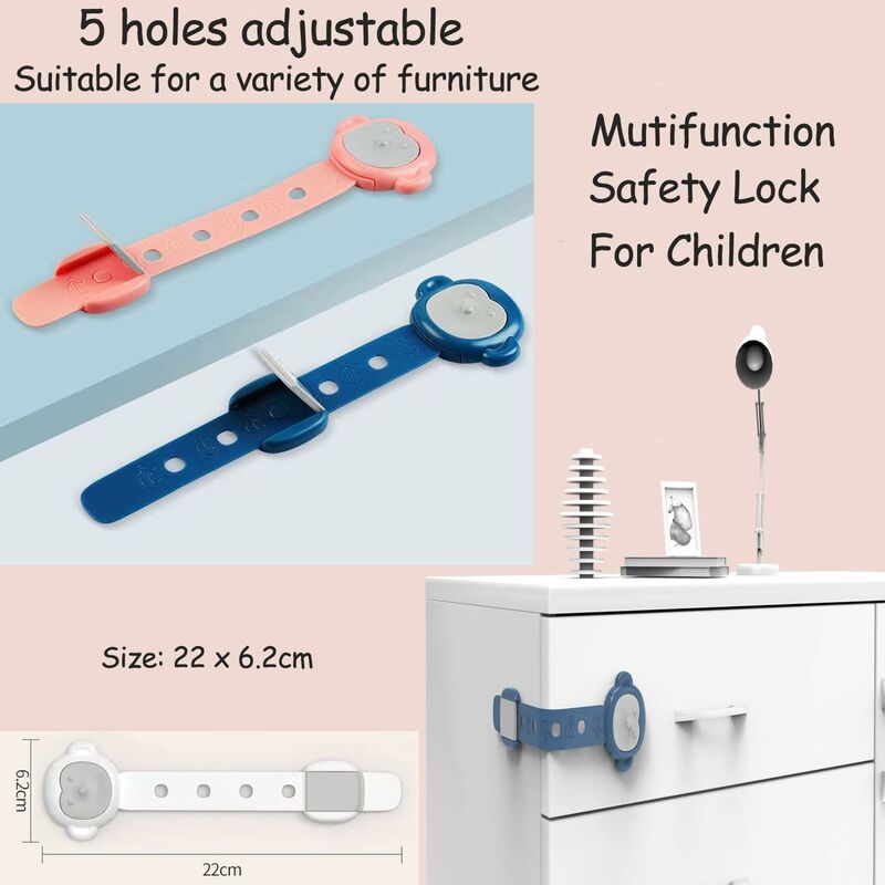 LITZEE Child Safety Cupboard Locks(4 Locks + 1 Keys), Cupboard Locks for  Children, Baby & Child Safety Magnetic Cupboard Locks - Easy Install in  Seconds, No Tools Or Screws Needed