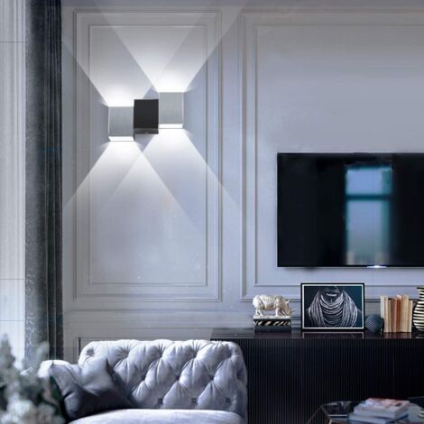 Led Modern Wall Light Up Down Wall Lights Modern Wall Sconce For Living Room Bedroom Store Living Room Hotel Bar, 6W Cold White