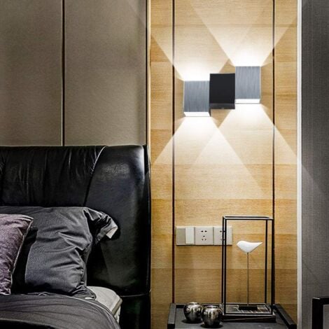Led Modern Wall Light Up Down Wall Lights Modern Wall Sconce For Living Room Bedroom Store Living Room Hotel Bar, 6W Cold White