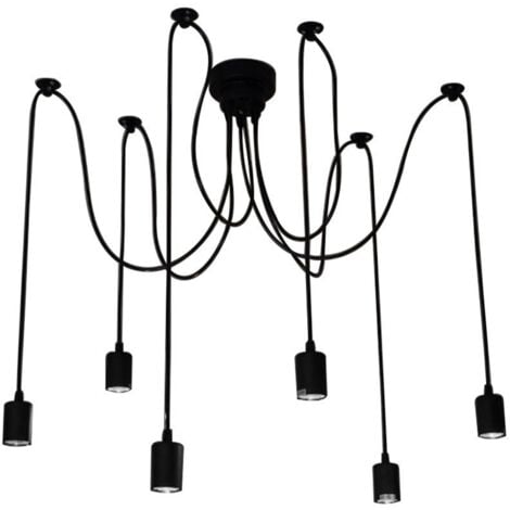 6 Arms 1.5M Antique Classic Ceiling Light Vintage Pendant Lights E27 Retro Chandelier For Dining Hall Bedroom Hotel