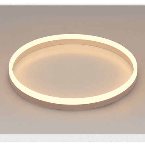 22" Modern Dimmable LED Light Flush Mount Ceiling Lamp Fixture Remote - View #8