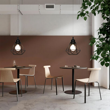 Industrial Ceiling Lamp Black Vintage Metal Ceiling Light Retro Chandelier Creative Simple Pendant Lights For Bedroom Bar Cafe Indoor