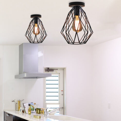 Industrial Vintage Ceiling Light Retro Ceiling Lights Metal Ceiling Light For Indoor
