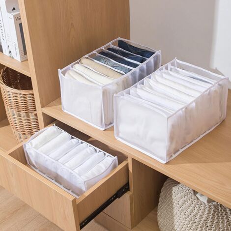 Drawer Organizer dividers Wardrobe Folding Washable Separation