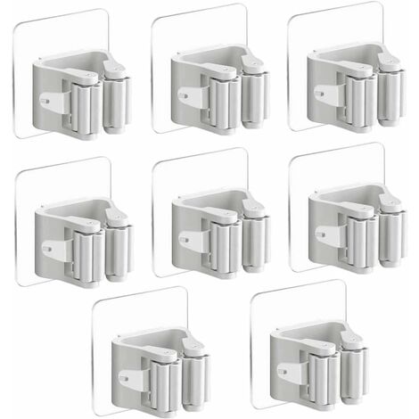 NORCKS Broom Holder, Wall Mounted Broom ...