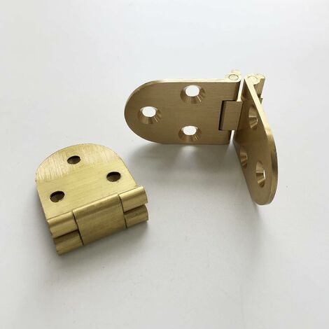 50pcs Mini Brass Hinges For Jewelry Box With Screws 200pcs Small