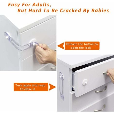 Lot Baby Safety Fridge Lock Refrigerator Lock for Children Mini