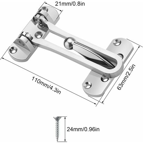 NORCKS 304 stainless steel spring latch, door lock, spring snap