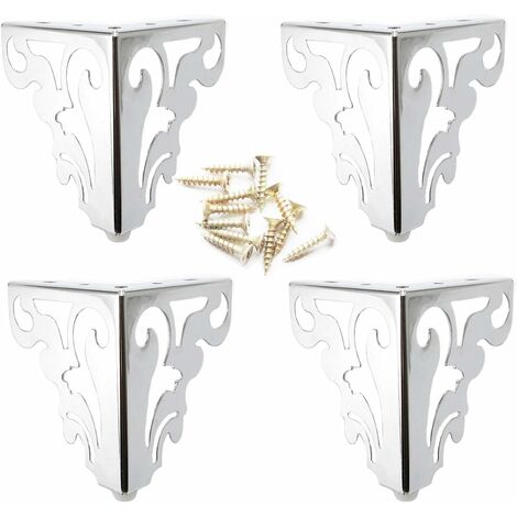 Decorative metal on sale furniture legs