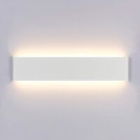 Modern Wall Lights 12W 30CM Led Wall Light Up Down Indoor Aluminum Wall Sconce White For Living Room Bedroom Bathroom Dining Room Corridor , Warm White