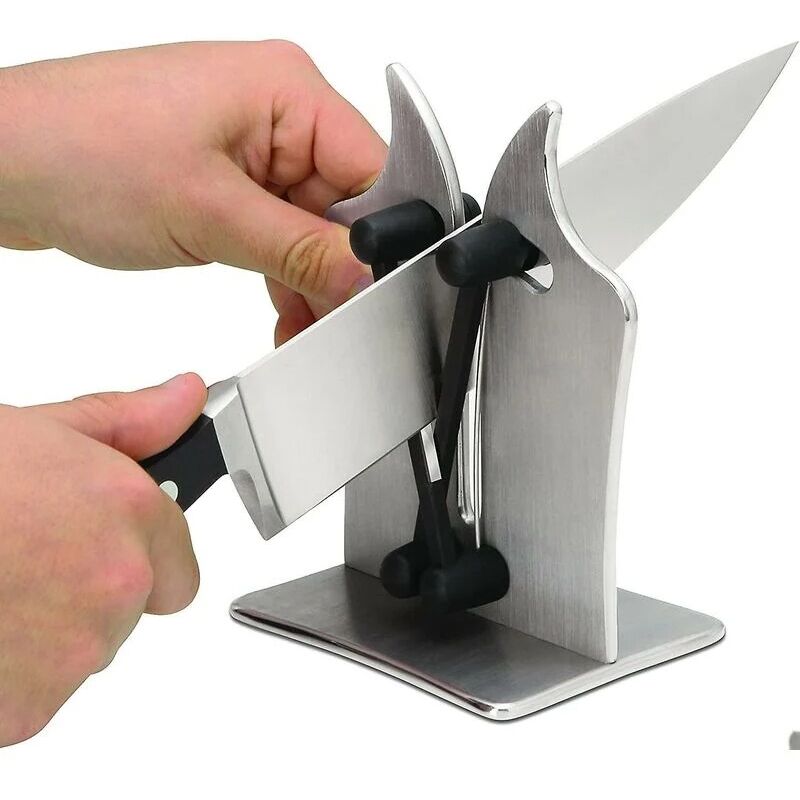 1pc Portable 4 In1 Knife Sharpening Tool, Multifunctional Tungsten Steel Knife  Sharpener, Outdoor Camping Accessories