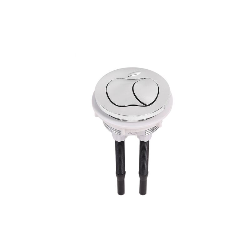 Genuine Wirquin Dual Flush Replacement Chrome Push Button Jollyflush Easy  Clean