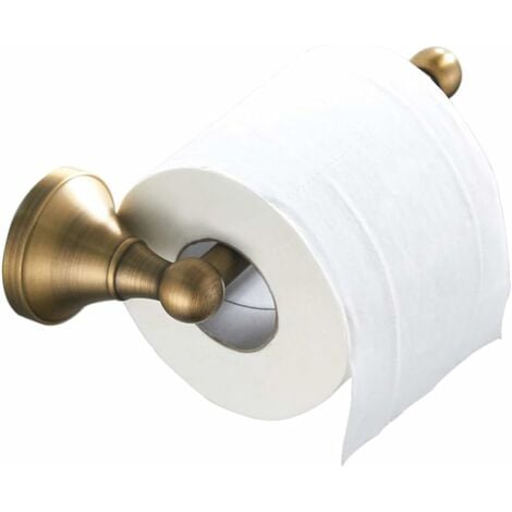 1pc Double Roll Toilet Paper Holder For Bathroom And Kitchen, Wall Mounted  Dual Paper Towel Holder In Stainless Steel With Options Of Brushed Nickel,  Matte Black And Brushed Gold