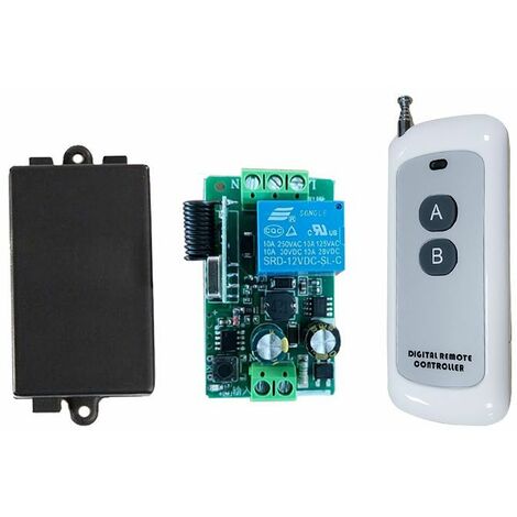 Auraglow 4-Zone 2.4GHz RF Wall Mounted Switch/Remote Control - Auraglow LED  Lighting