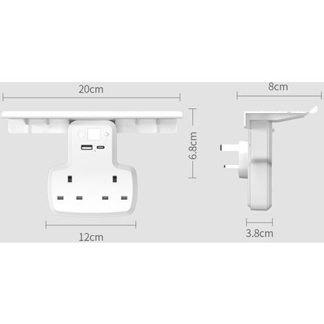 2AC in 1 Smart Plugs Electrical Outlet Switches 16A Dual Individual WiFi  Sockets with Energy Monitoring Timing Remote Control Work with Alexa Google  Assistant - China Smart Dual Socket, WiFi USB Smart